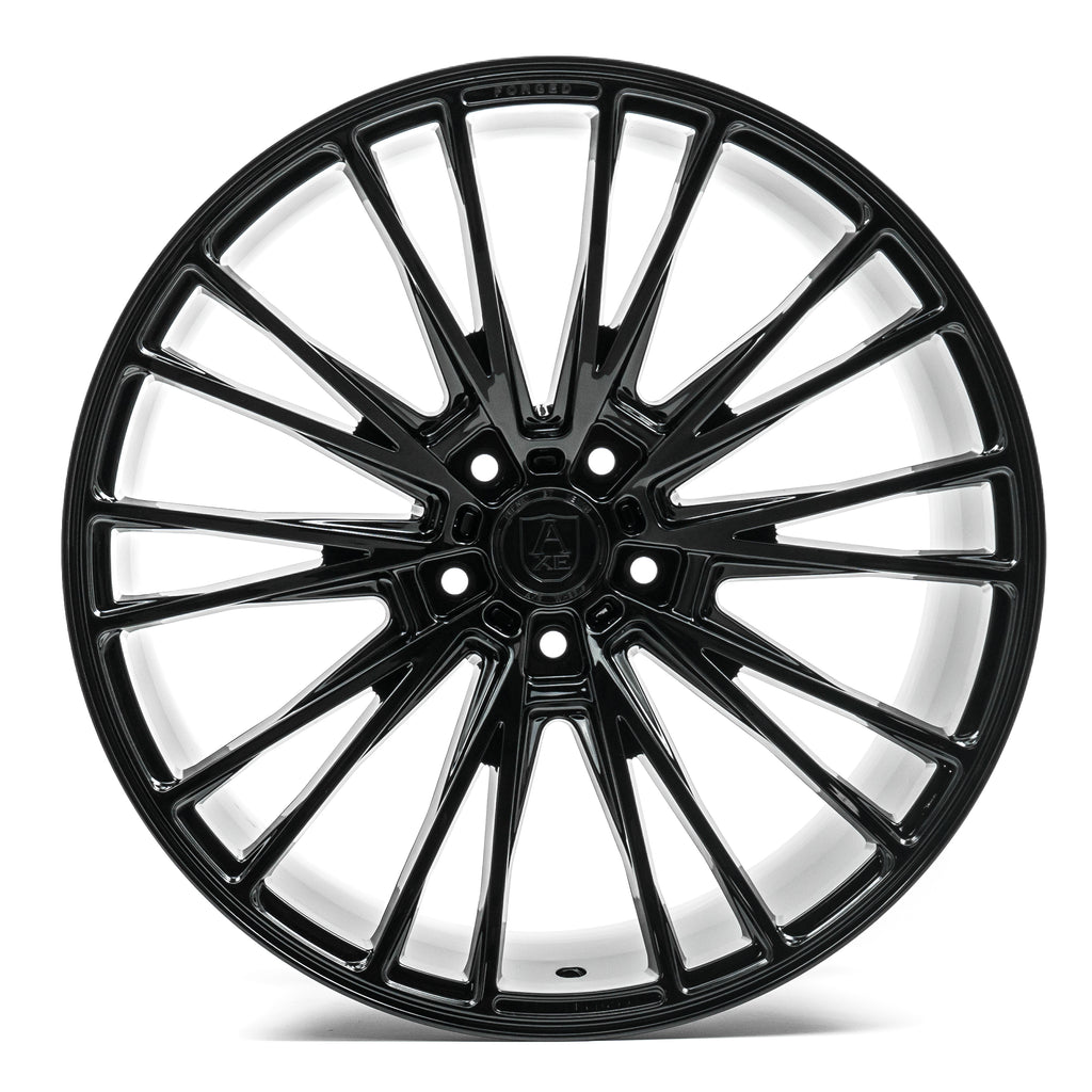 AXE CF2 19X8.5 25 BLANK GLOSS BLACK