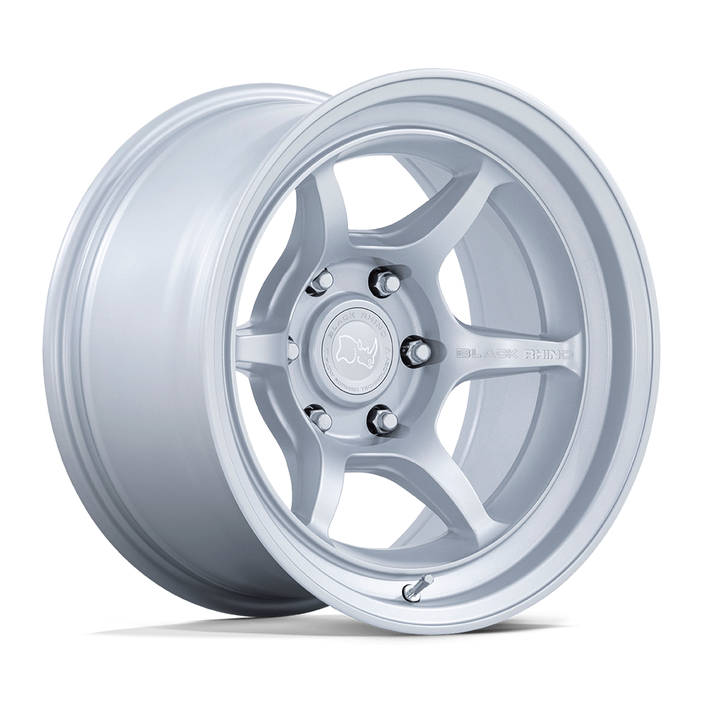 BLACK RHINO SHOGUN 17X9 -38 6X139.7 HYPER SILVER