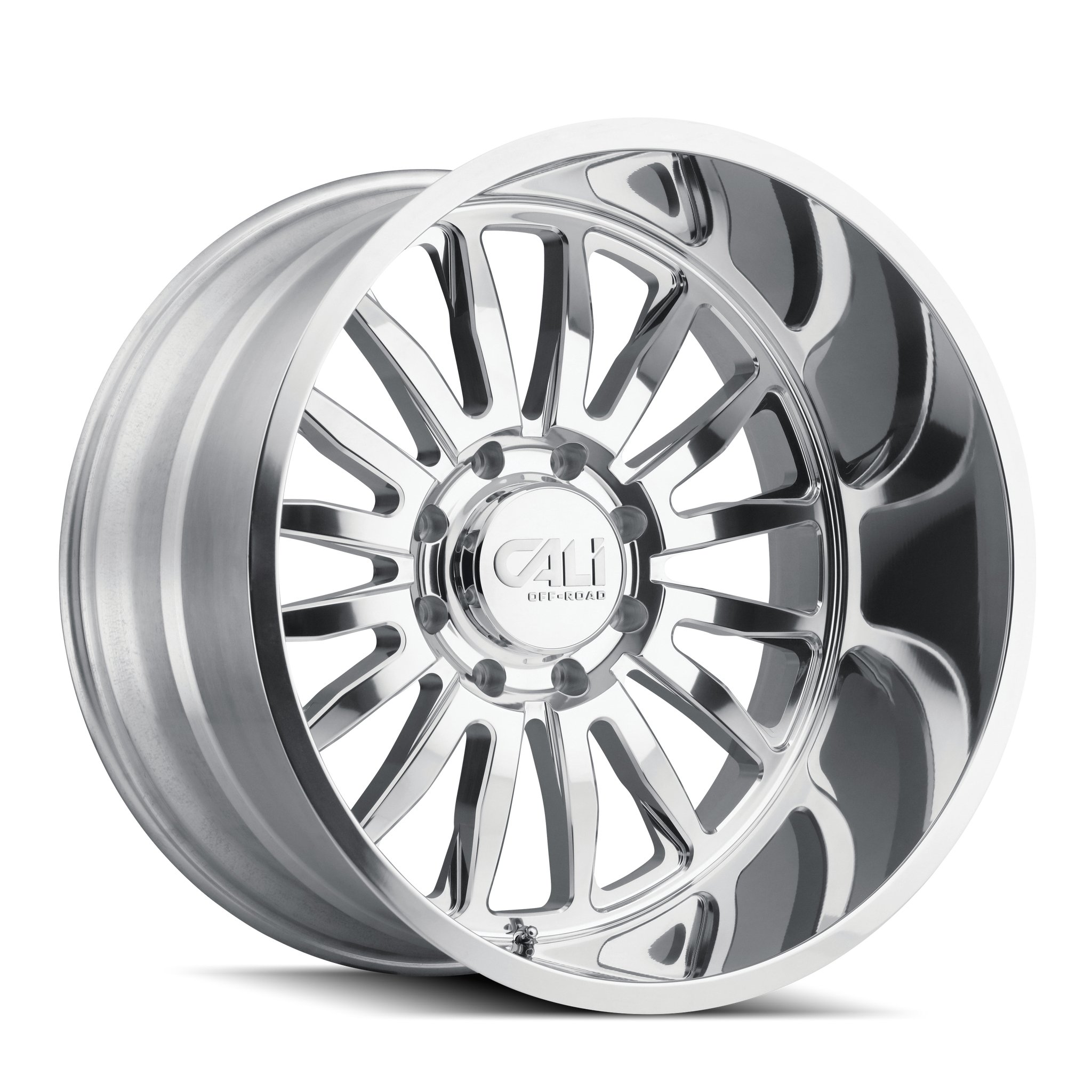 CALI OFF-ROAD SUMMIT 9110 22X10 0MM 8x170 125.2MM POLISHED/MILLED SPOKES