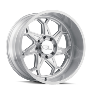 CALI OFF-ROAD SEVENFOLD 9111 22X12 -51MM 6x135 87.1MM BRUSHED CLEAR GLOSS
