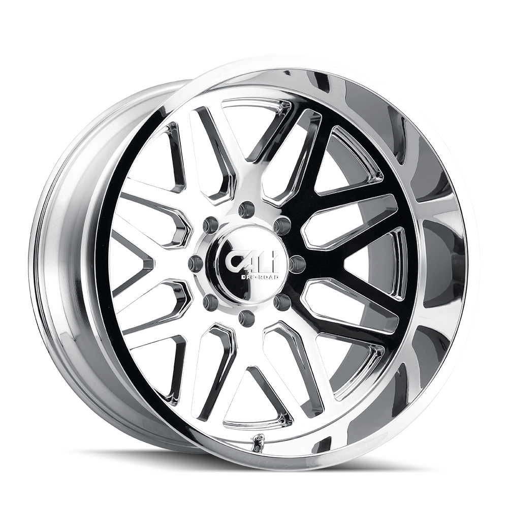 CALI OFF-ROAD INVADER 20x10 -25 8x165.1 CHROME