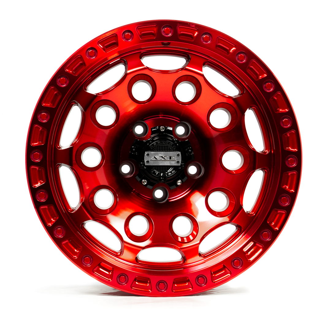 AXE CHAOS 17X9 0 6X139 CANDY RED