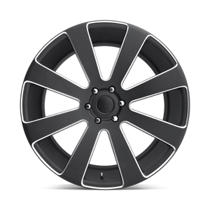 DUB 1PC S187 8-BALL 22X9.5 30 6X139.7/6X5.5 MATTE BLACK MILLED