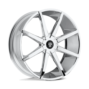 DUB 1PC S201 PUSH 20X8.5 42 BLANK/BLANK CHROME PLATED