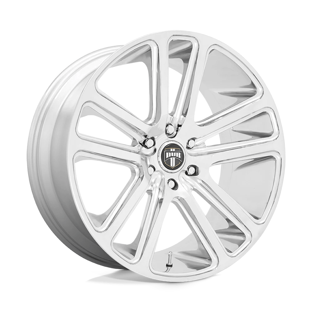 DUB 1PC S254 FLEX 26X10 10 5X127/5X5.0 Chrome