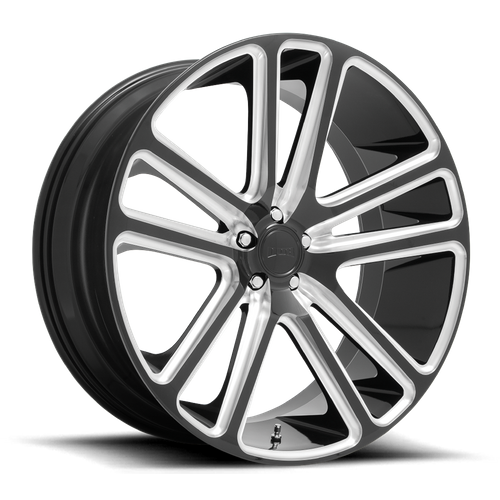 DUB 1PC S255 FLEX 24X10 30 6X139.7/6X5.5 Gloss Black Milled