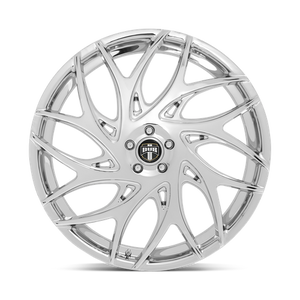 DUB 1PC S258 G.O.A.T. 22X9 35 5X120/5X4.72 Chrome