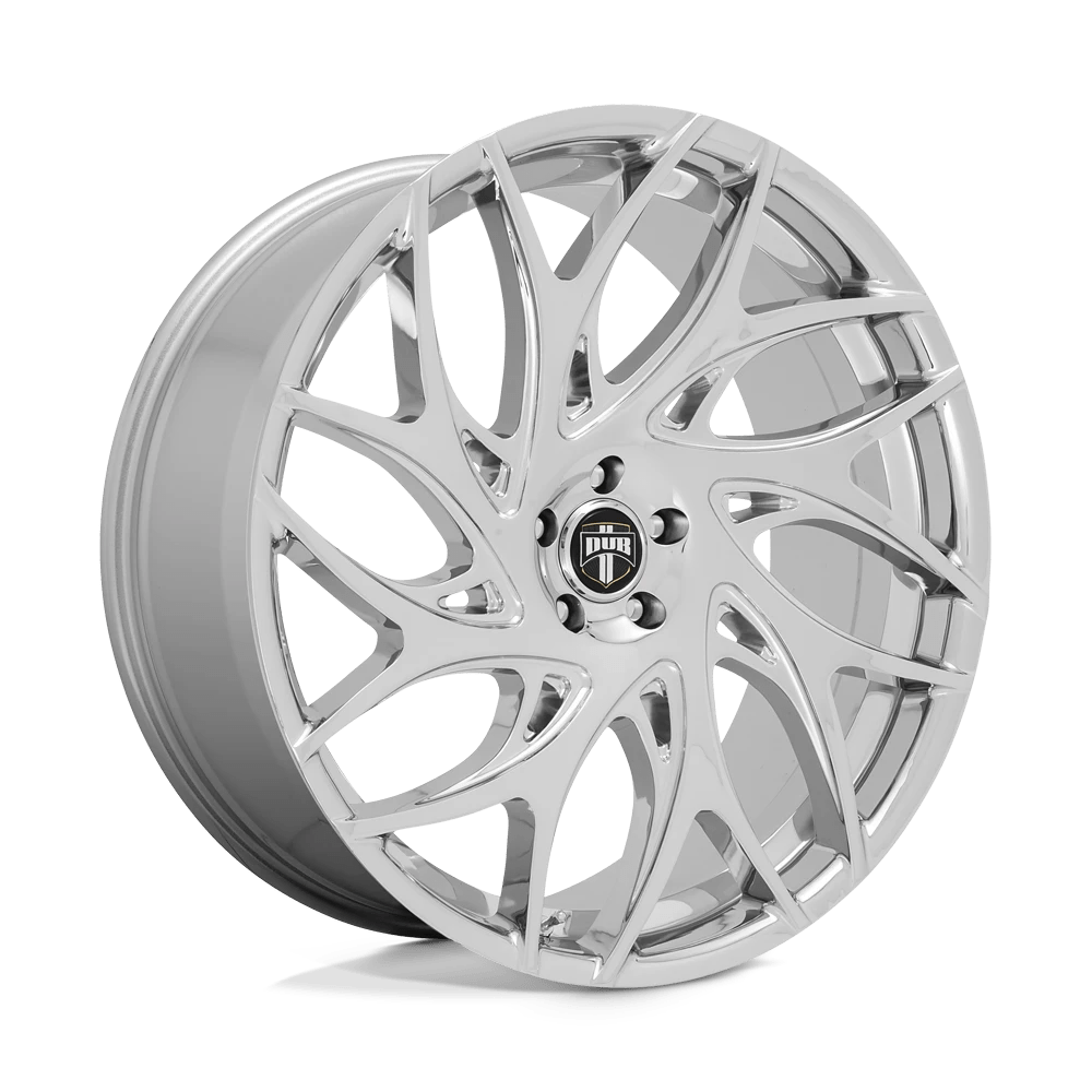 DUB 1PC S258 G.O.A.T. 22X9 35 5X120/5X4.72 Chrome