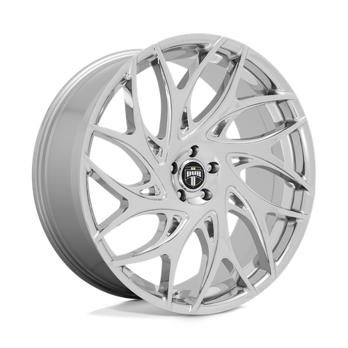 DUB 1PC S258 G.O.A.T. 24X10 15 5X115/5X115 Chrome