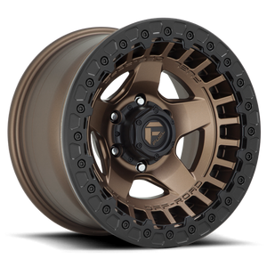 Fuel 1PC D119 WARP BEADLOCK 17x9 -15 6x139.7/6x5.5 Matte Bronze