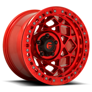 Fuel 1PC D121 UNIT BEADLOCK 17X9 -15 6X135/6X5.3 Candy Red