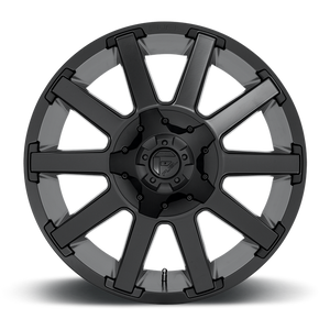 Fuel 1PC D437 CONTRA 18X9 -12 6X135/6X5.3/6X139.7/6X5.5 Satin Black