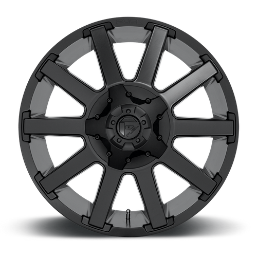 Fuel 1PC D437 CONTRA 20X9 19 6X135/6X139.7 SATIN BLACK