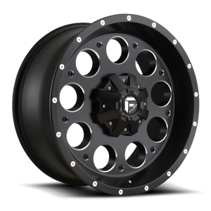 Fuel 1PC D525 REVOLVER 18x9 -12 6x135/6x139.7/6x135/5.5 MATTE BLACK MILLED