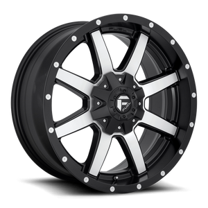 Fuel 1PC D537 MAVERICK 20X10 -12 6X135/6X5.3/6X139.7/6X5.5 MATTE BLACK MACHINED