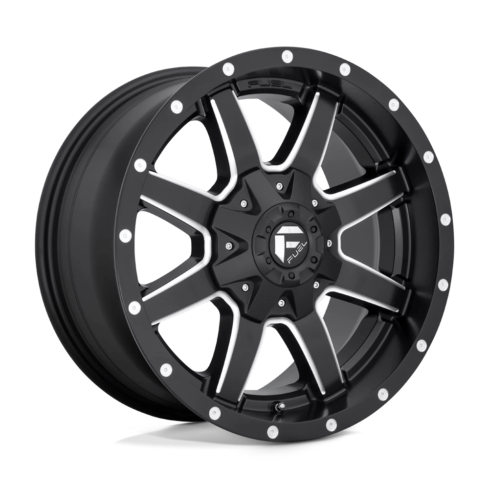 Fuel 1PC D538 MAVERICK 20x8.25 -201 8x170/8x6.7 MATTE BLACK MILLED
