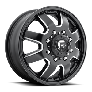 Fuel 1PC D538 MAVERICK 17x6.5 116 8x165.1/8x6.5 MATTE BLACK MILLED