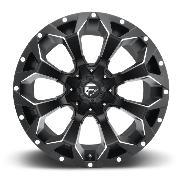 Fuel 1PC D546 ASSAULT 20x12 -43 6x135/6x139.7/6x135/5.5 MATTE BLACK MILLED