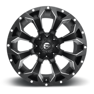 Fuel 1PC D546 ASSAULT 20x12 -43 6x135/6x139.7/6x135/5.5 MATTE BLACK MILLED