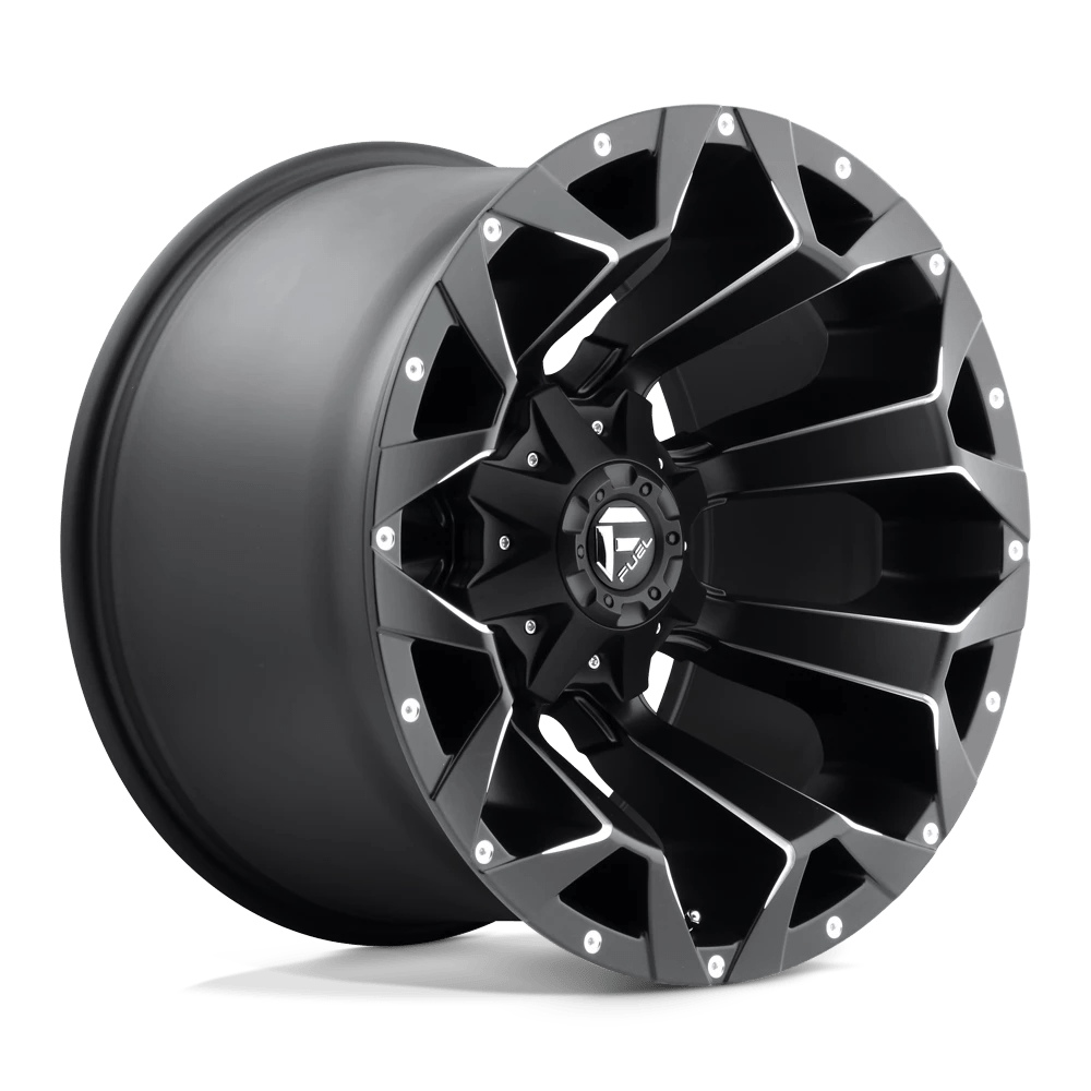 Fuel 1PC D546 ASSAULT 20x12 -43 6x135/6x139.7/6x135/5.5 MATTE BLACK MILLED