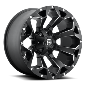 Fuel 1PC D546 ASSAULT 20x12 -43 6x135/6x139.7/6x135/5.5 MATTE BLACK MILLED