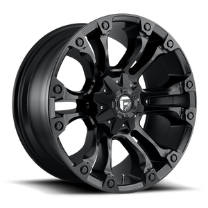 Fuel 1PC D560 VAPOR 17x9 20 6x139.7/6x5.5 MATTE BLACK