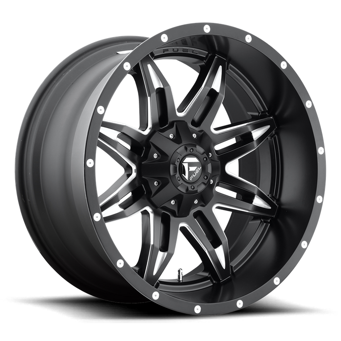 Fuel 1PC D567 LETHAL 20x9 20 6x135/6x139.7/6x135/5.5 MATTE BLACK MILLED