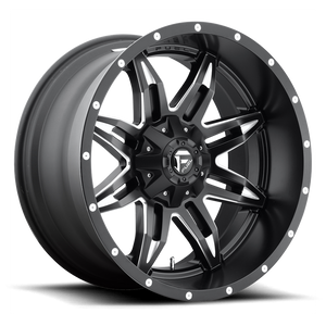 Fuel 1PC D567 LETHAL 20x9 20 6x135/6x139.7/6x135/5.5 MATTE BLACK MILLED