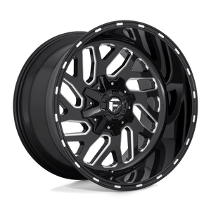 Fuel 1PC D581 TRITON 20X10 -18 5X114.3/5X127 GLOSS BLACK MILLED