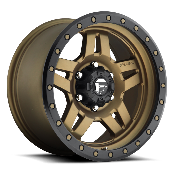 Fuel 1PC D583 ANZA 20x9 19 6x139.7/6x5.5 MATTE BRONZE BLACK BEAD RING