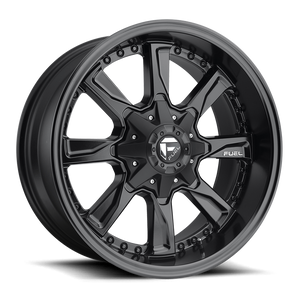 Fuel 1PC D604 HYDRO 17X8.5 1 6X135/6X5.3/6X139.7/6X5.5 MATTE BLACK