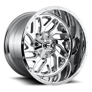 Fuel 1PC D609 TRITON 22x14 -75 8x170/8x6.7 CHROME PLATED
