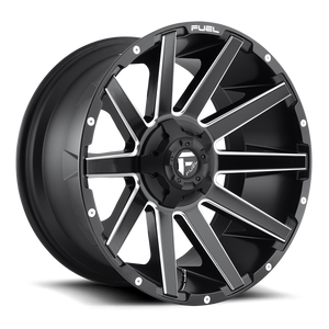 Fuel 1PC D616 CONTRA 18x9 1 6x135/6x139.7/6x135/5.5 MATTE BLACK MILLED