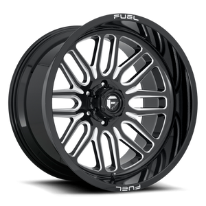 Fuel 1PC D662 IGNITE 20x10 -18 8x165.1/8x6.5 GLOSS BLACK MILLED