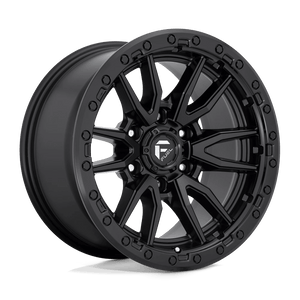 Fuel 1PC D679 REBEL 20X10 -18 5X150 MATTE BLACK