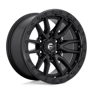 Fuel 1PC D679 REBEL 18X9 1 5X139.7 MATTE BLACK