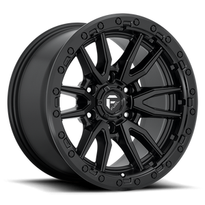 Fuel 1PC D679 REBEL 18x9 1 6x135/6X5.3 MATTE BLACK