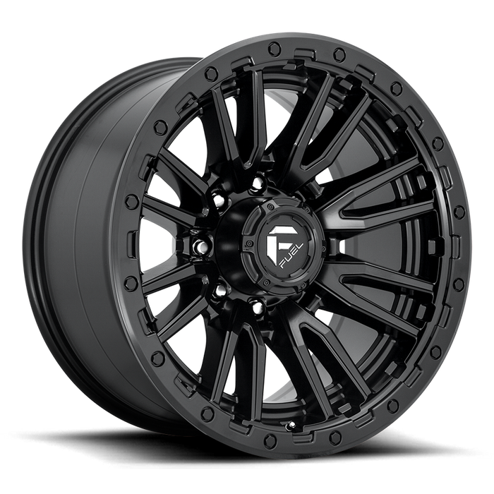 Fuel 1PC D679 REBEL 20x9 1 8x165.1/8x6.5 MATTE BLACK