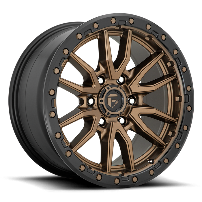 Fuel 1PC D681 REBEL 17x9 1 6x135/6X5.3 MATTE BRONZE BLACK BEAD RING