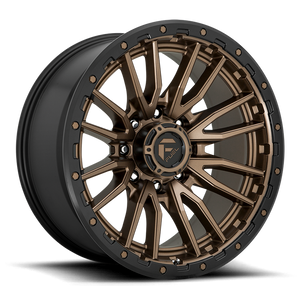 Fuel 1PC D681 REBEL 20x10 -18 8x170/8x6.7 MATTE BRONZE BLACK BEAD RING