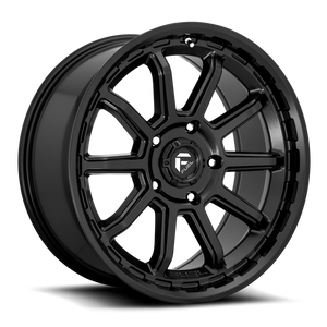 Fuel 1PC D689 TORQUE 17x9 1 6x135/6X5.3 MATTE BLACK