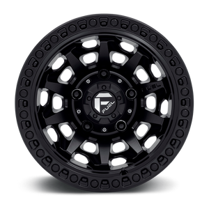 Fuel 1PC D694 COVERT 15X8 -19 6X139.7/6X5.5 MATTE BLACK