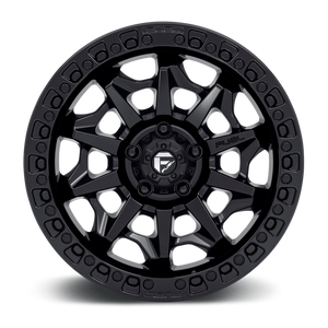 Fuel 1PC D694 COVERT 18X9 -12 6X139.7/6X5.5 MATTE BLACK