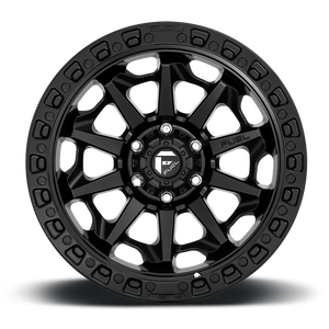 Fuel 1PC D694 COVERT 20X10 -18 8X170/8X6.7 MATTE BLACK