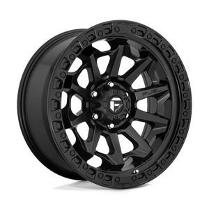 Fuel 1PC D694 COVERT 17X9 1 8X170/8X6.7 MATTE BLACK