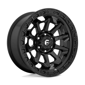 Fuel 1PC D694 COVERT 20X10 -18 6X139.7/6X5.5 MATTE BLACK