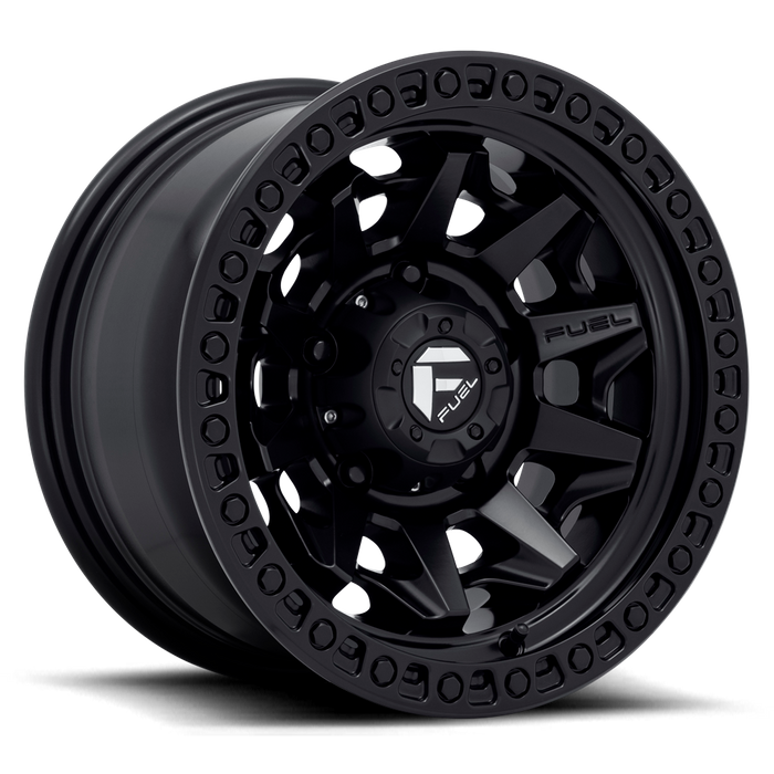 Fuel 1PC D694 COVERT 15X8 -19 6X139.7/6X5.5 MATTE BLACK