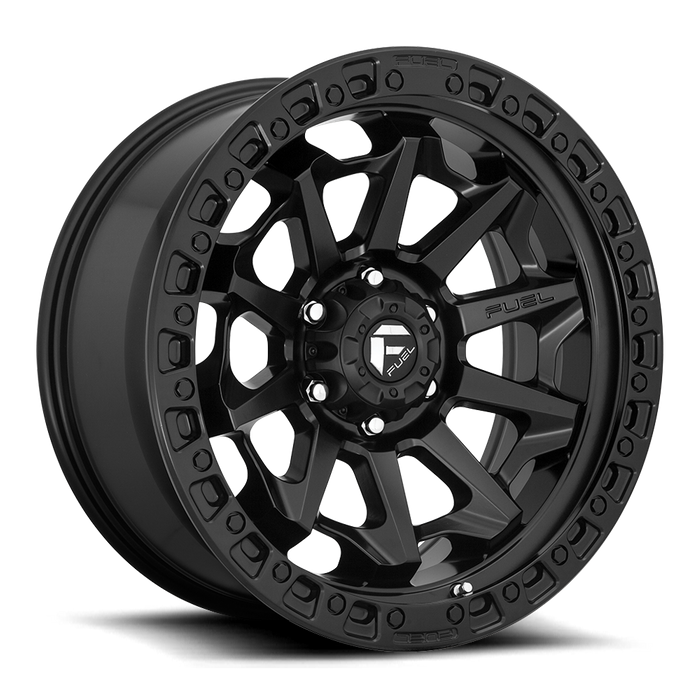 Fuel 1PC D694 COVERT 20X10 -18  8X170/8X6.7 MATTE BLACK