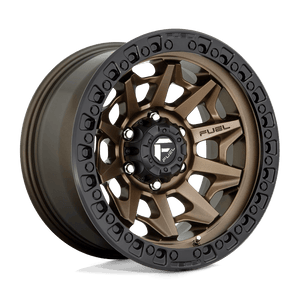 Fuel 1PC D696 COVERT 17x9 -12 6x139.7/6x5.5 MATTE BRONZE BLACK BEAD RING