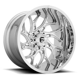 Fuel 1PC D740 RUNNER 24x12 -44 8x165.1/8x6.5 Chrome